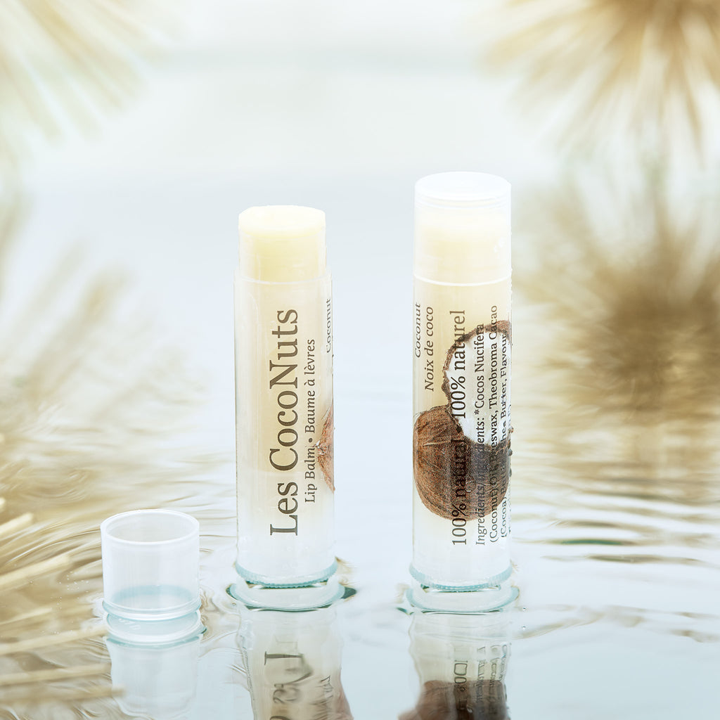 baume a levres naturel natural lip balm noix de coco coconut 